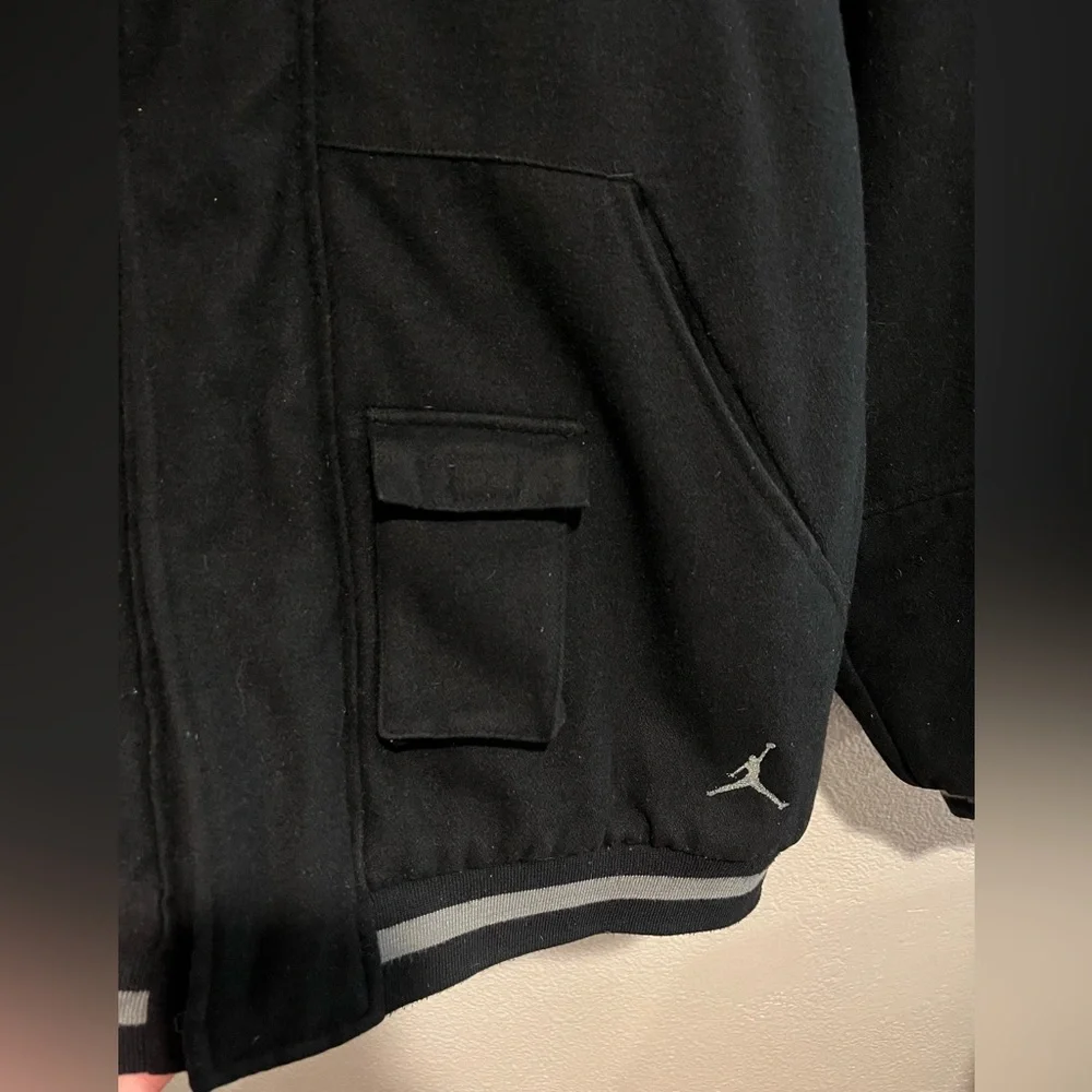 Vt 90s Air Jordan Varsity Wool Jacket 23 OG Embroidered Bomber Jacket M/XL